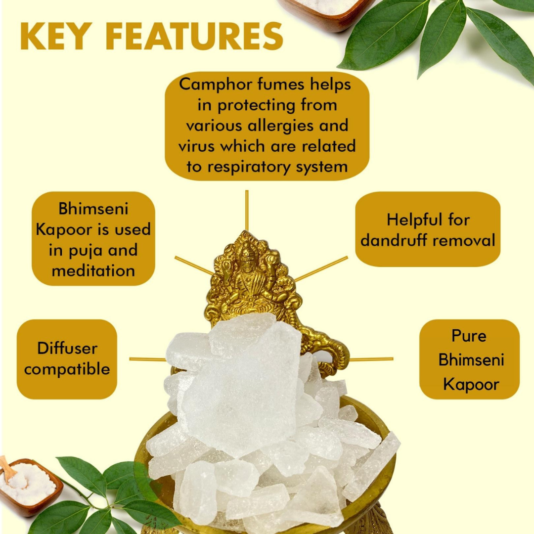 भीमसेनी, प्राकृतिक कपूर