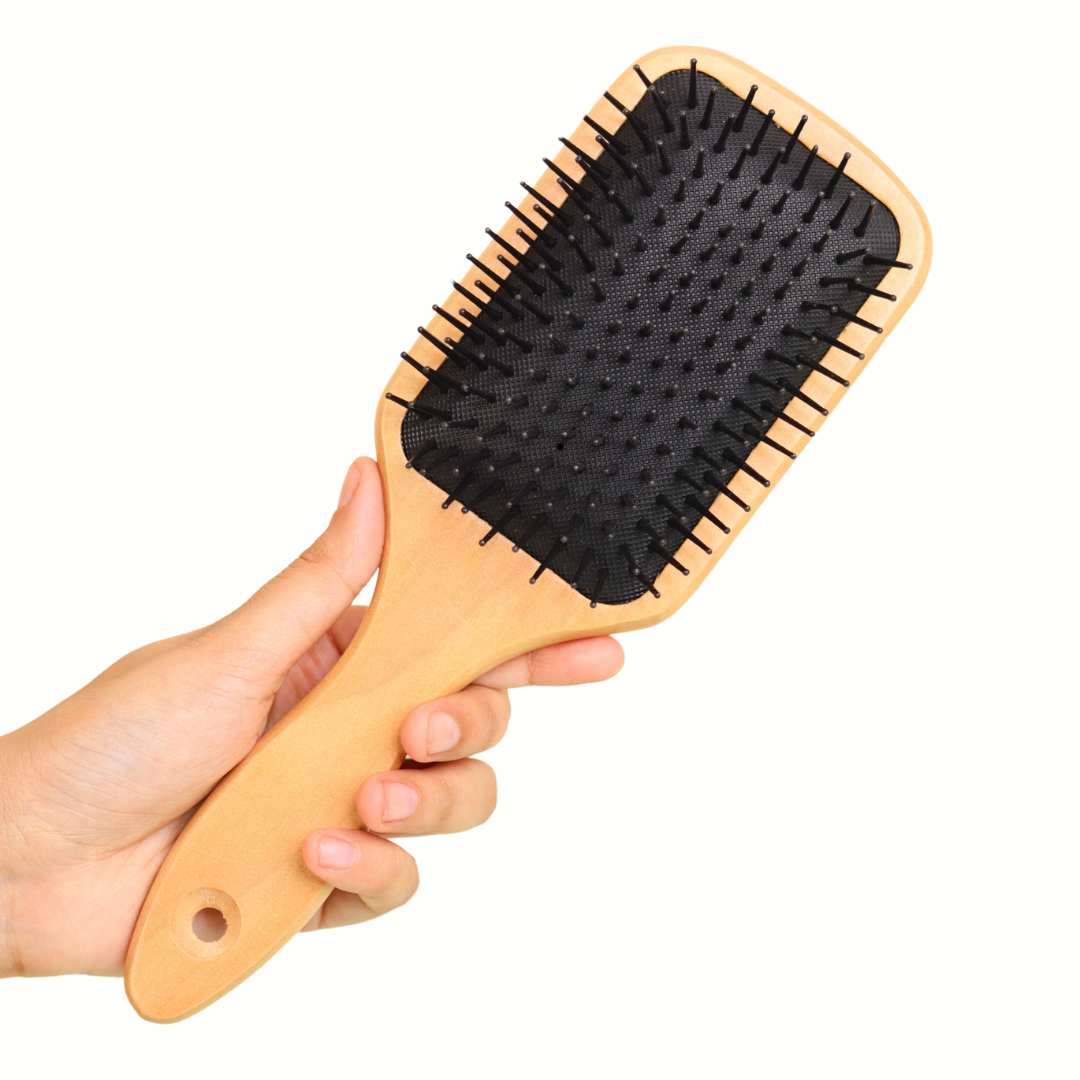 Wooden Paddle Hair Brush