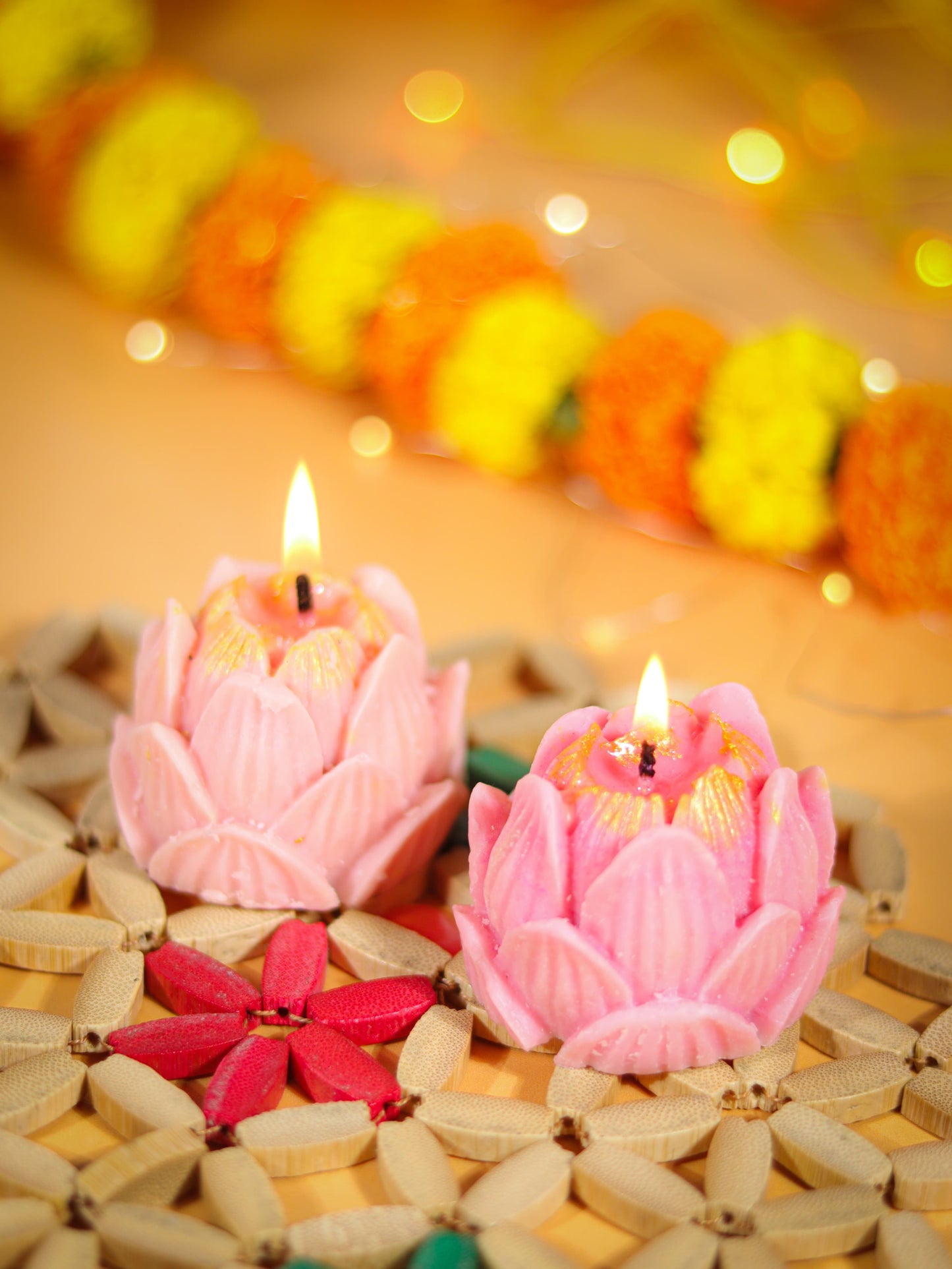 Lotus Candle