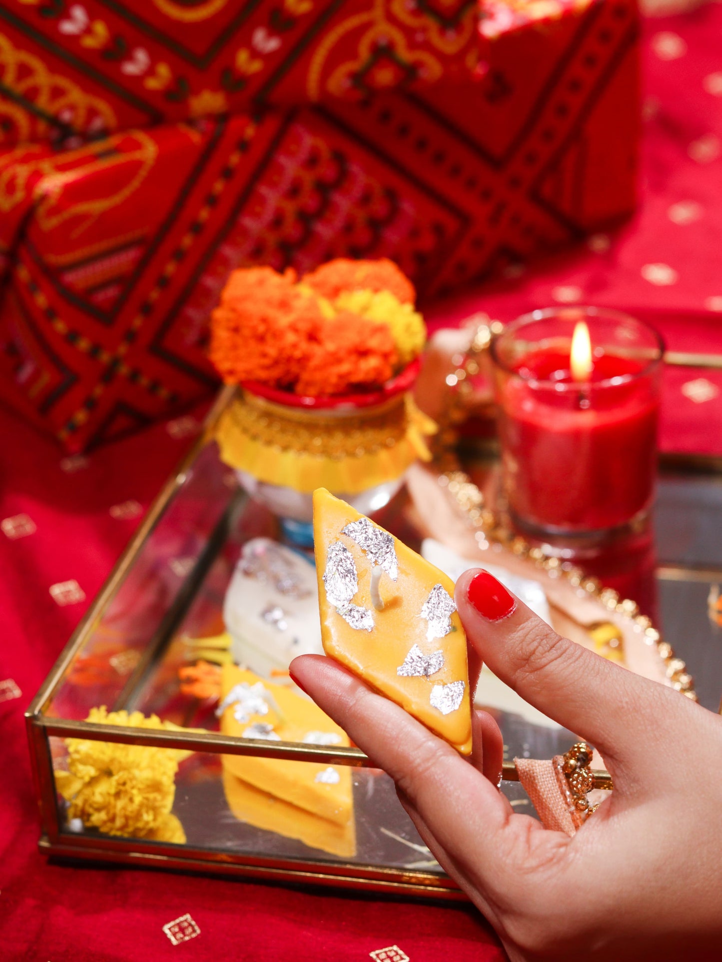 Kaju Katli Candle
