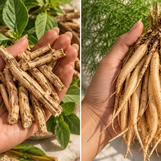 Ashwagandha vs Shatavari — Differences & Which to Take