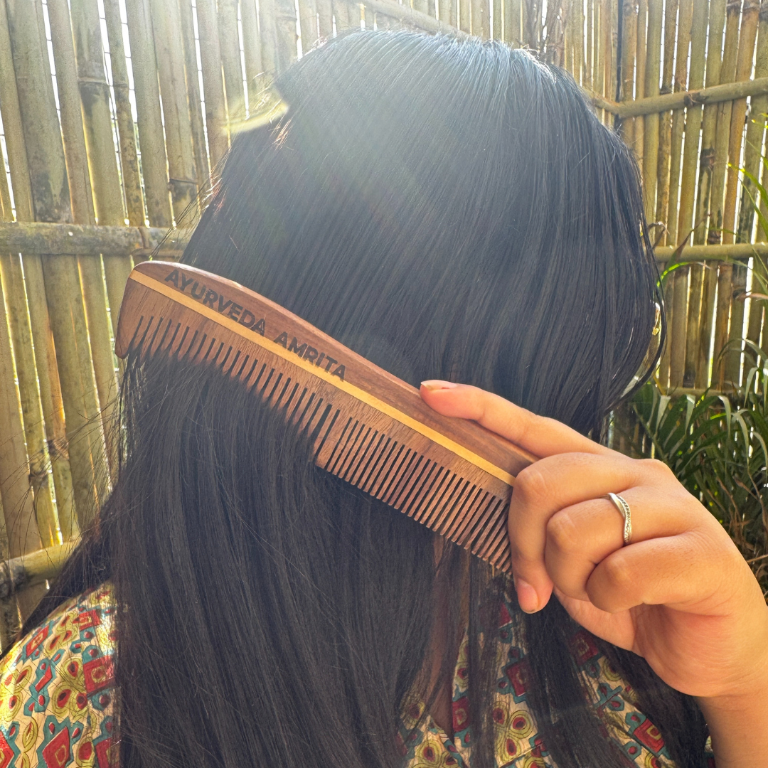 Sheesham Comb Twin Tooth