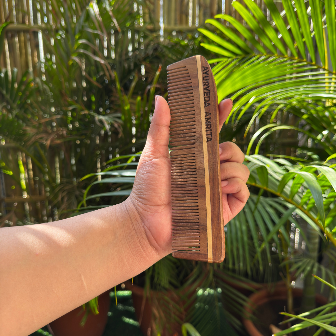 Sheesham Comb Twin Tooth