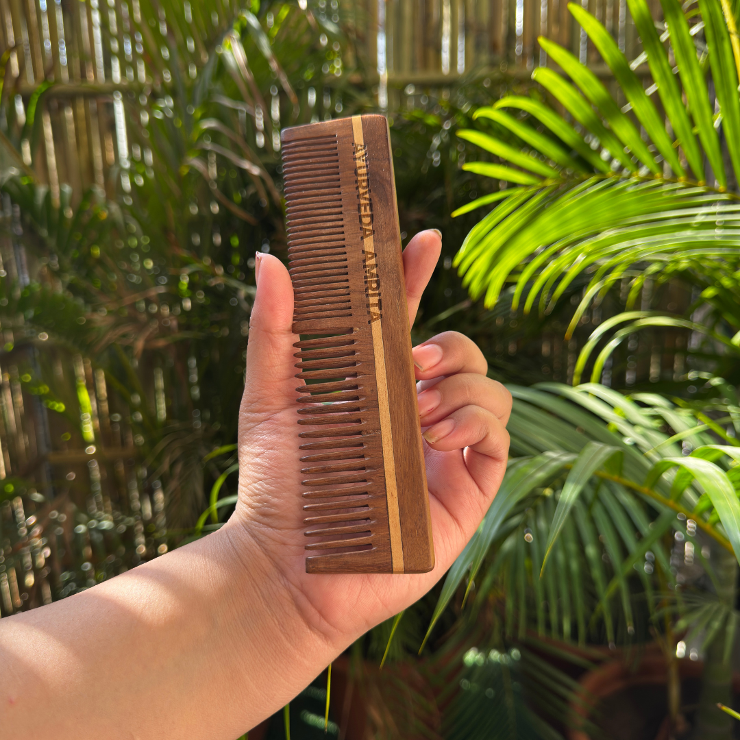 Sheesham Comb Twin Tooth Flat