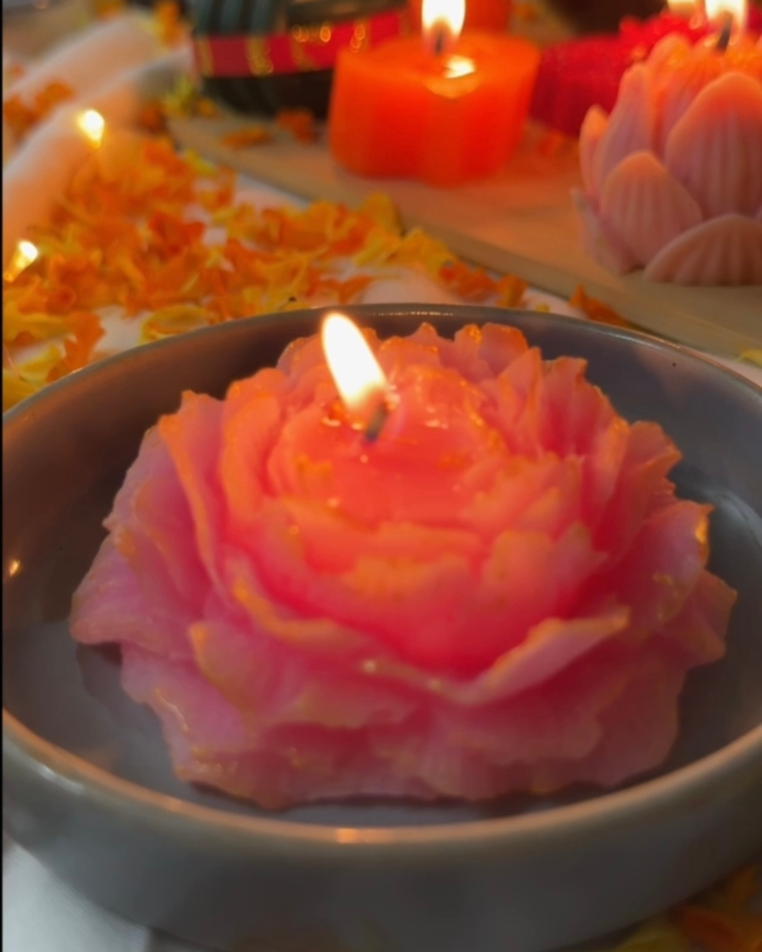 Flower Candle