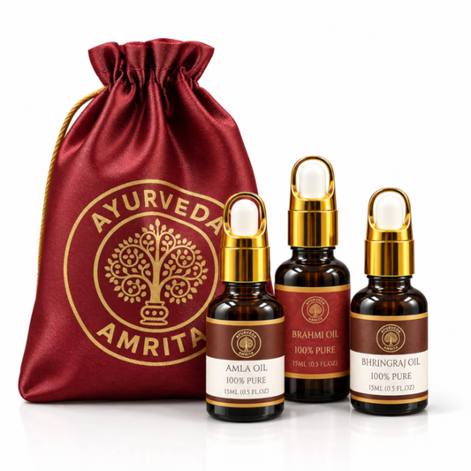 The Three Oils by Ayurveda Amrita