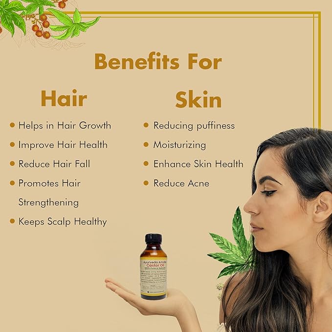 Brown Castor Oil For Hair