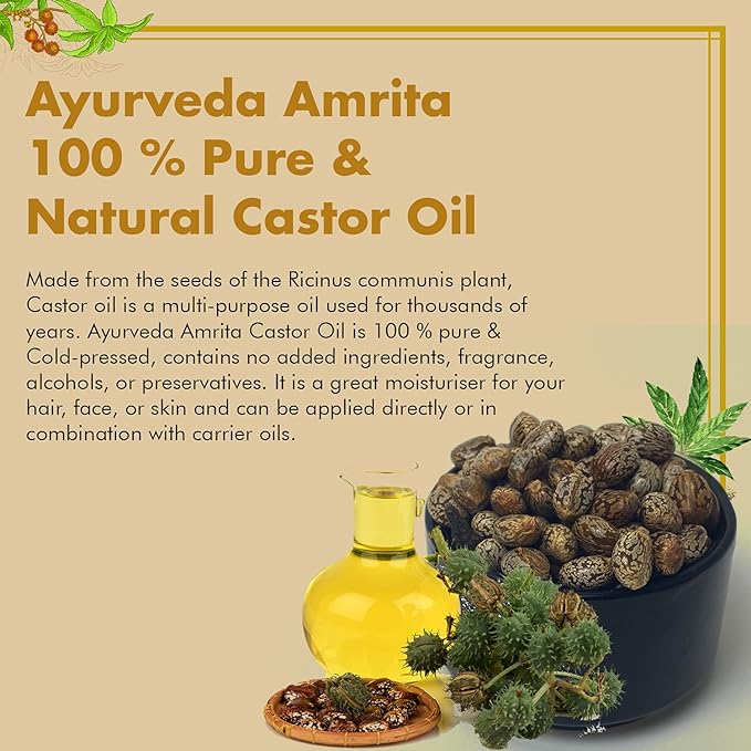 Brown Castor Oil For Hair