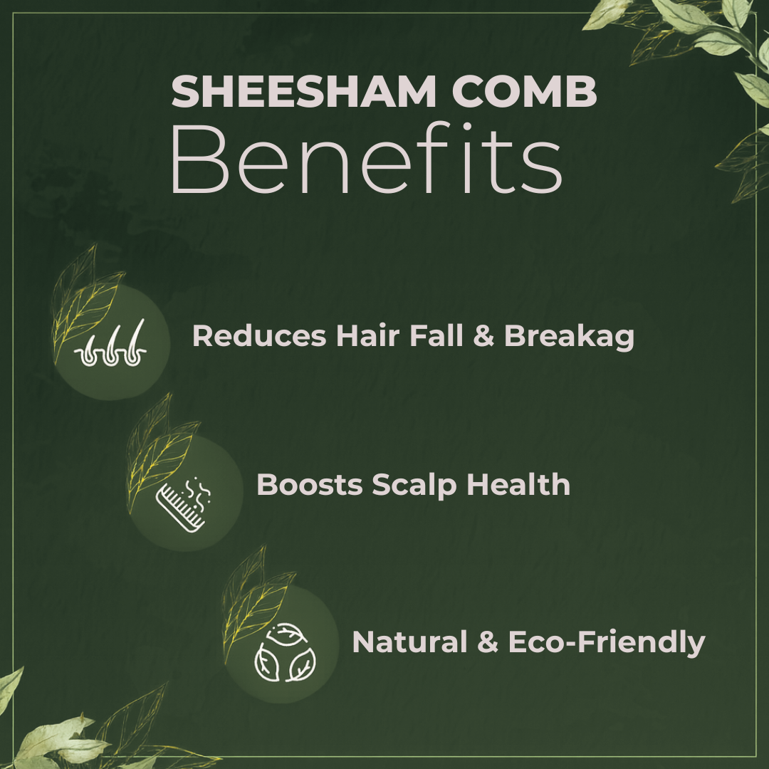 Sheesham Comb handle