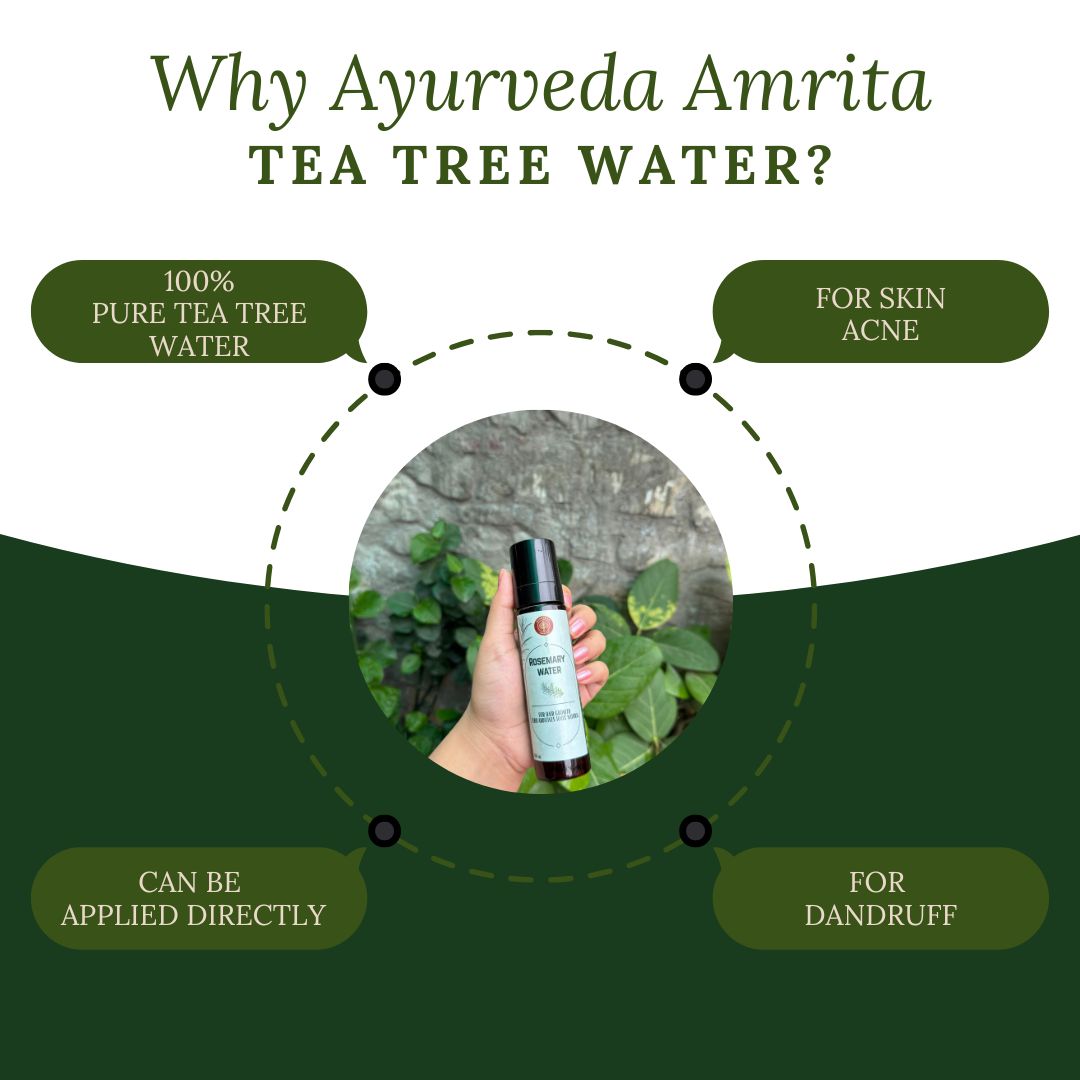 Tea Tree Water for Hair & Skin - 100 ml