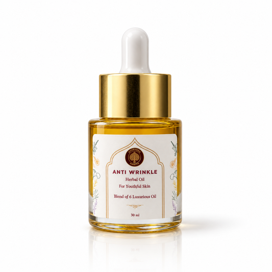 Gotu Kola Anti-Wrinkle Face Oil for Fine Lines & Firmness, 30ml by Ayurveda Amrita