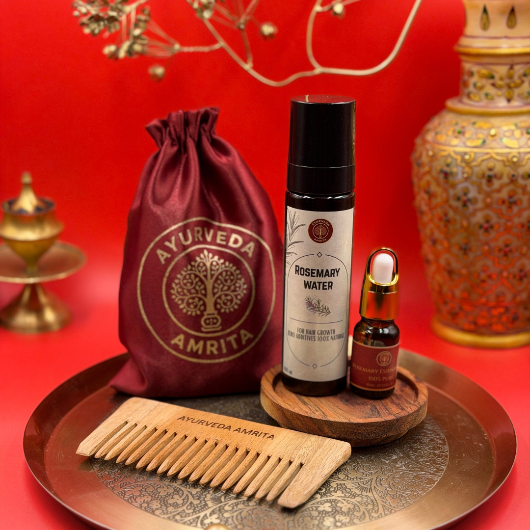 The Rosemary Ritual — Rosemary Water & Essential Oil Hair Gift Set