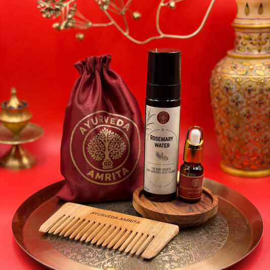 The Rosemary Ritual — Rosemary Water & Essential Oil Hair Gift Set