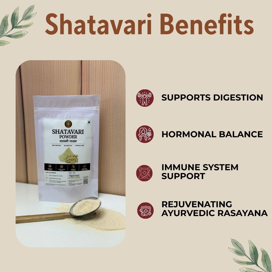 Pure Shatavari Root Powder 100g